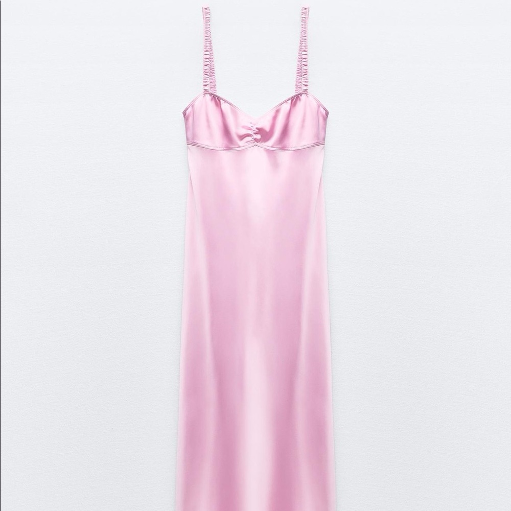 Zara Pink Slip Dress